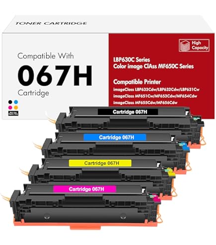 Amazon.com: Canon Toner Black Pages 51.500, 2725C001 (Pages 51.500