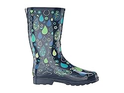 Western Chief Printed Tall Rain Boot Pouring