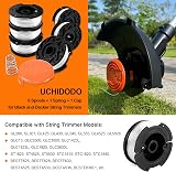 Uchidodo Strimmer Spool for Black and Decker 6 Spools 30 ft 0.065 in view 2