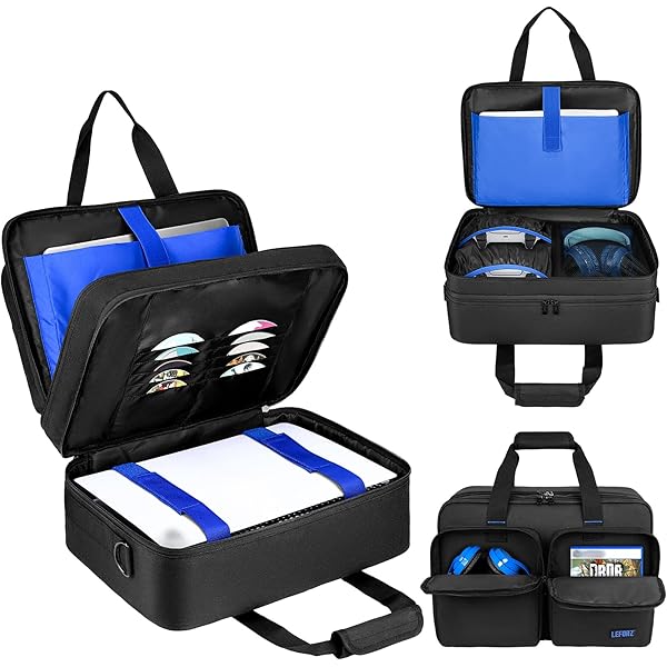 Amazon.com: LEFOR·Z Carrying Case Compatible with PS5/PS5 Pro/PS4