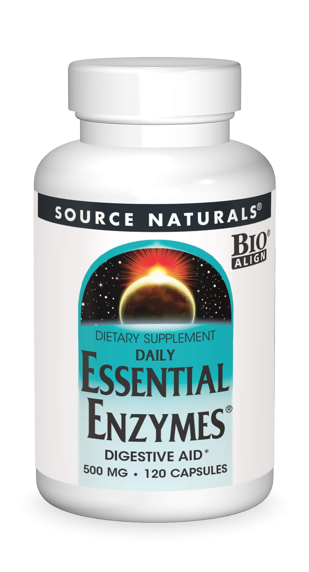 Source Naturals Essential Enzymes 500mg Bio-Aligned