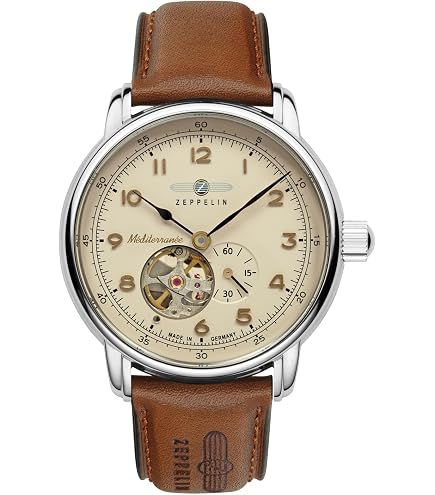Amazon.com: Zeppelin 9668-5 Men's Watch Mediterreni Automatic