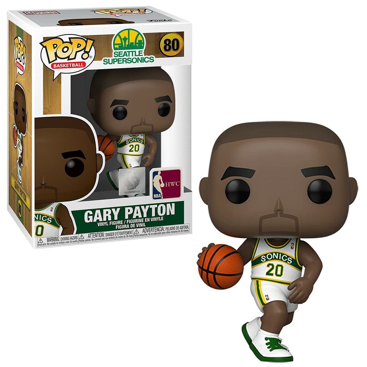 Funko POP! NBA: Legends-Gary Payton - (Sonics Home) - Collectable Vinyl Figure - Gift Idea - Official Merchandise - Toys for Kids & Adults - Sports Fans - Model Figure for Collectors and Display