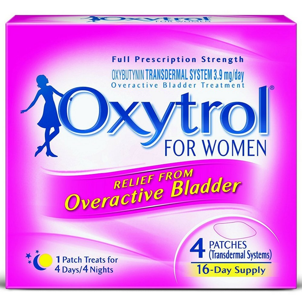 Oxytrol for Women Overactive Bladder Transdermal Patch, 4