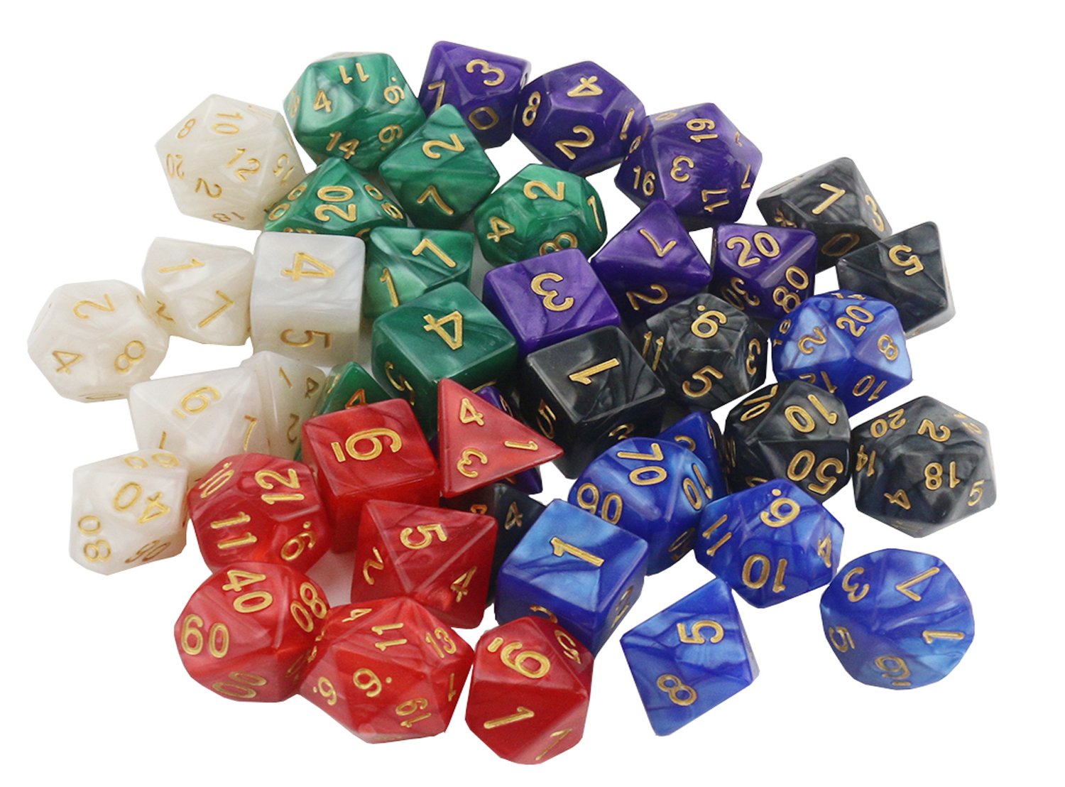Orgrimmar Colored Dice Series Dnd Dice Dungeons And Dragons
