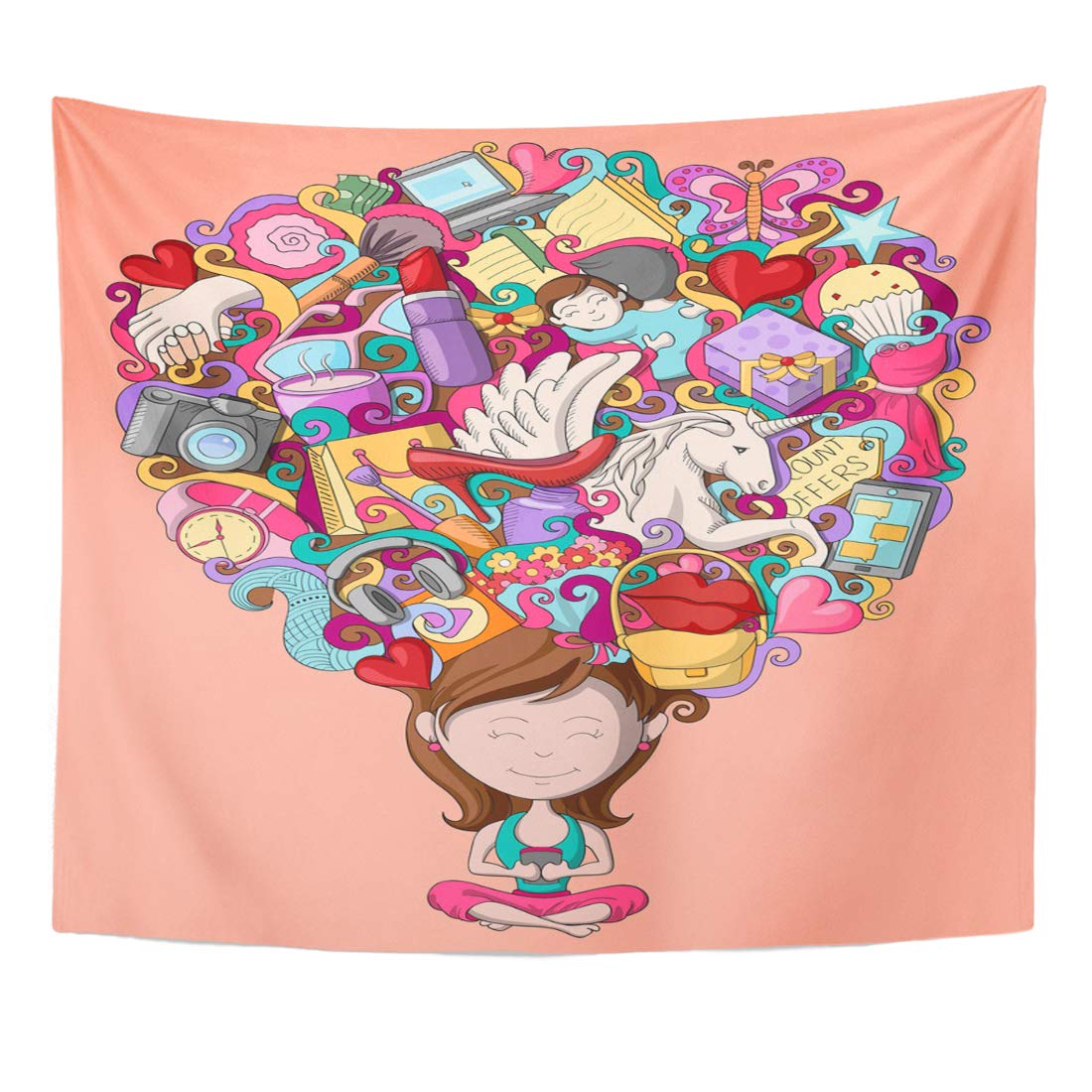 Amazon Com Emvency Tapestry Future Fantasy Of Dream And