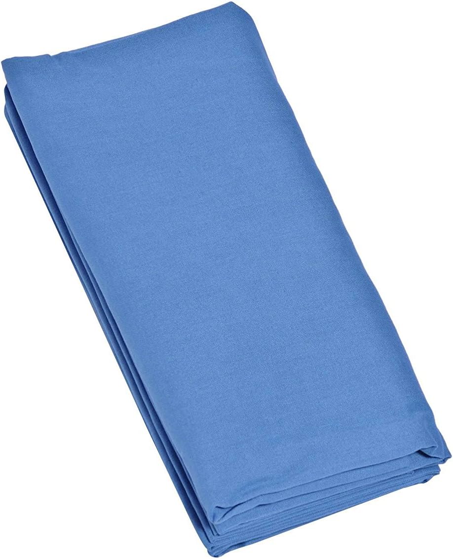 Ipersan Double fitted Bed sheet color color blue aviation 180x200 +25 cm.