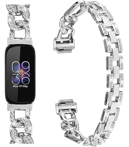 Bracelets En Mailles En Acier Inoxydable Pour Fitbit Inspire 3