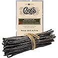 8 oz (1/2 lb) Organic Madagascar Whole Vanilla Beans, Grade A Vanilla Pods, Premium Vanilla Beans for Making Extract & Baking - Cook’s