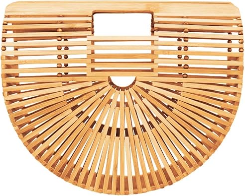 bamboo clutch bag