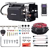 maXpeedingrods Wireless On Board Air Compressor System Dual Path 120 PSI Heavy Duty Air Compressor Kit App and Remote Control