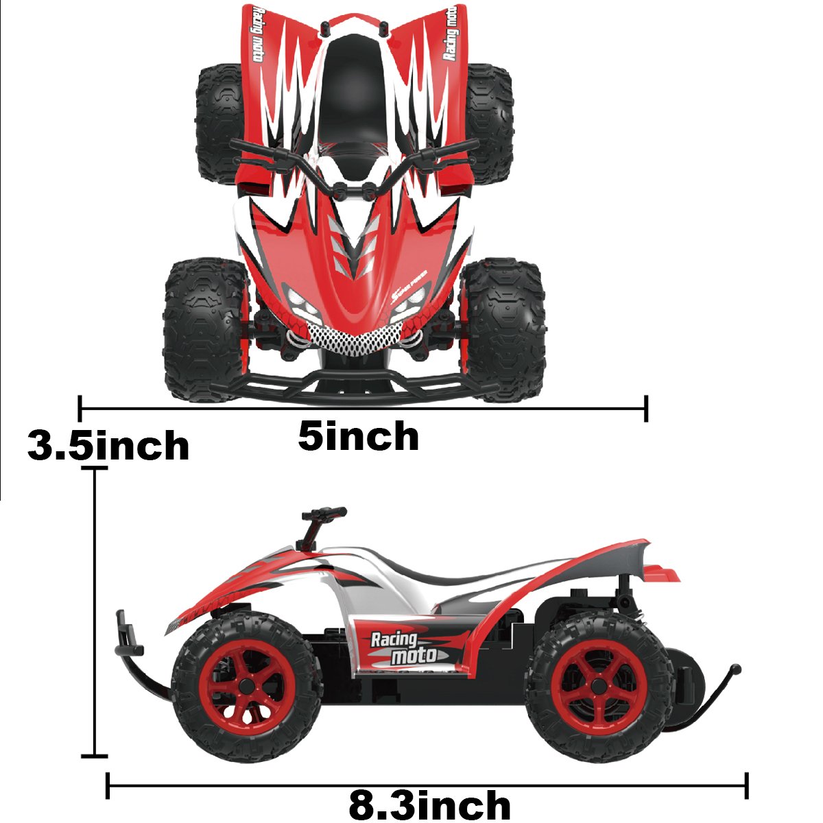Fistone RC Car 1:22 High Speed Racing Car Monster Truck Off Road Dune Buggy 2.4GHz Wireless Receiver Remote Control Hobby Toys for Kids & Adults