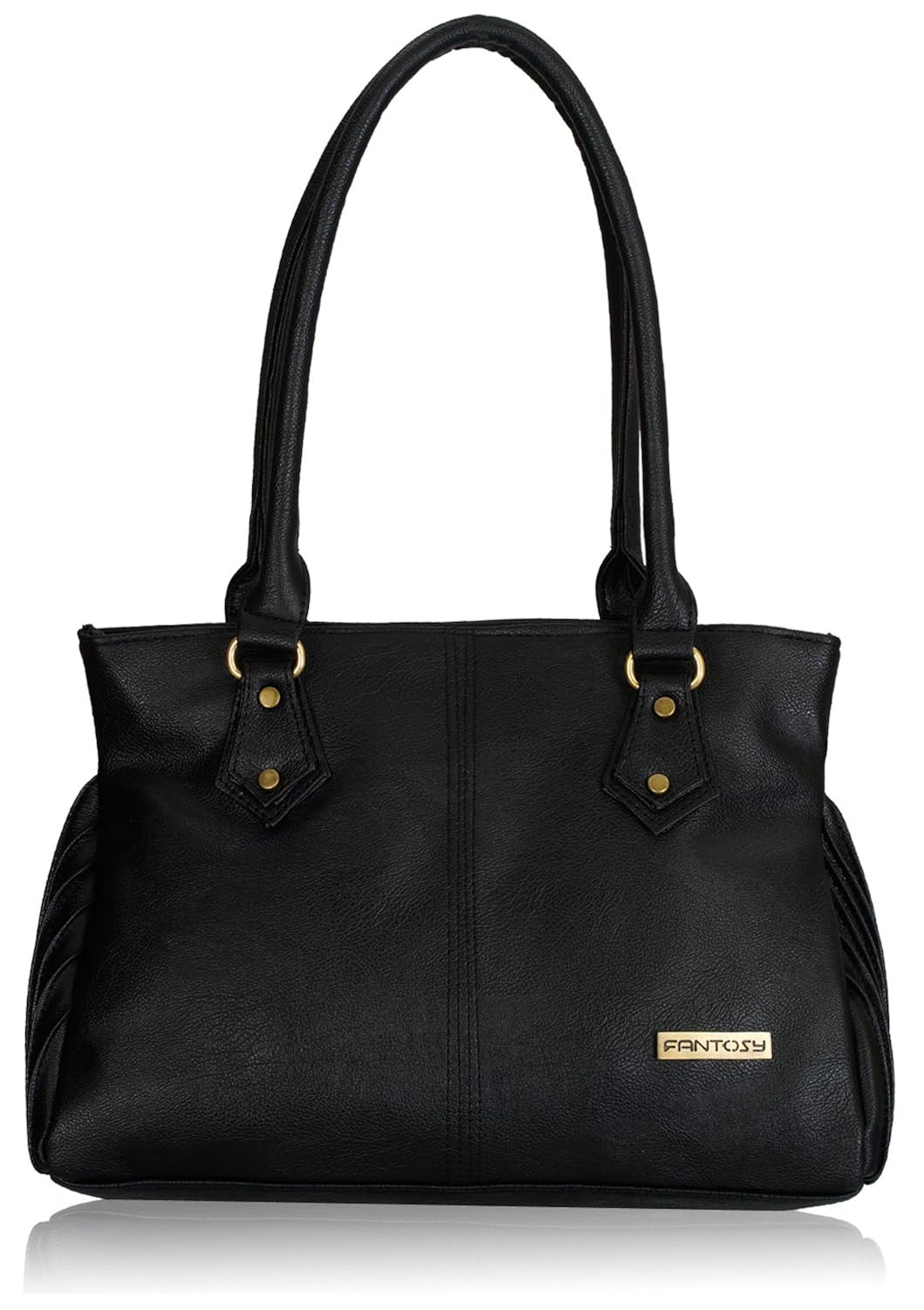 fantosy women's handbag (black) (fnb-443)