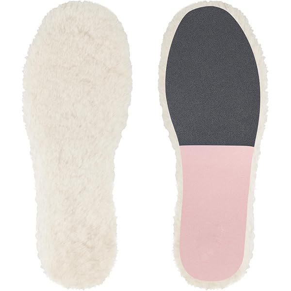Genius Australian Sheepskin Insoles - Extra Thick Wool Inserts For Boots & Shoes