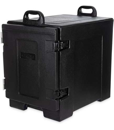 Carlisle Cateraide Plastic Washing Rack / Dolly With Drain - Fits Pc300N, Black, Heavy-Duty Melamine