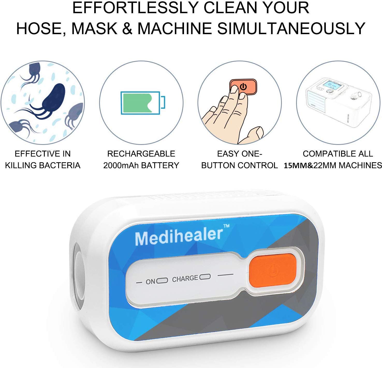 CPAP Cleaner and Sanitizer, Cleaner and Sanitizing Machine No Bad