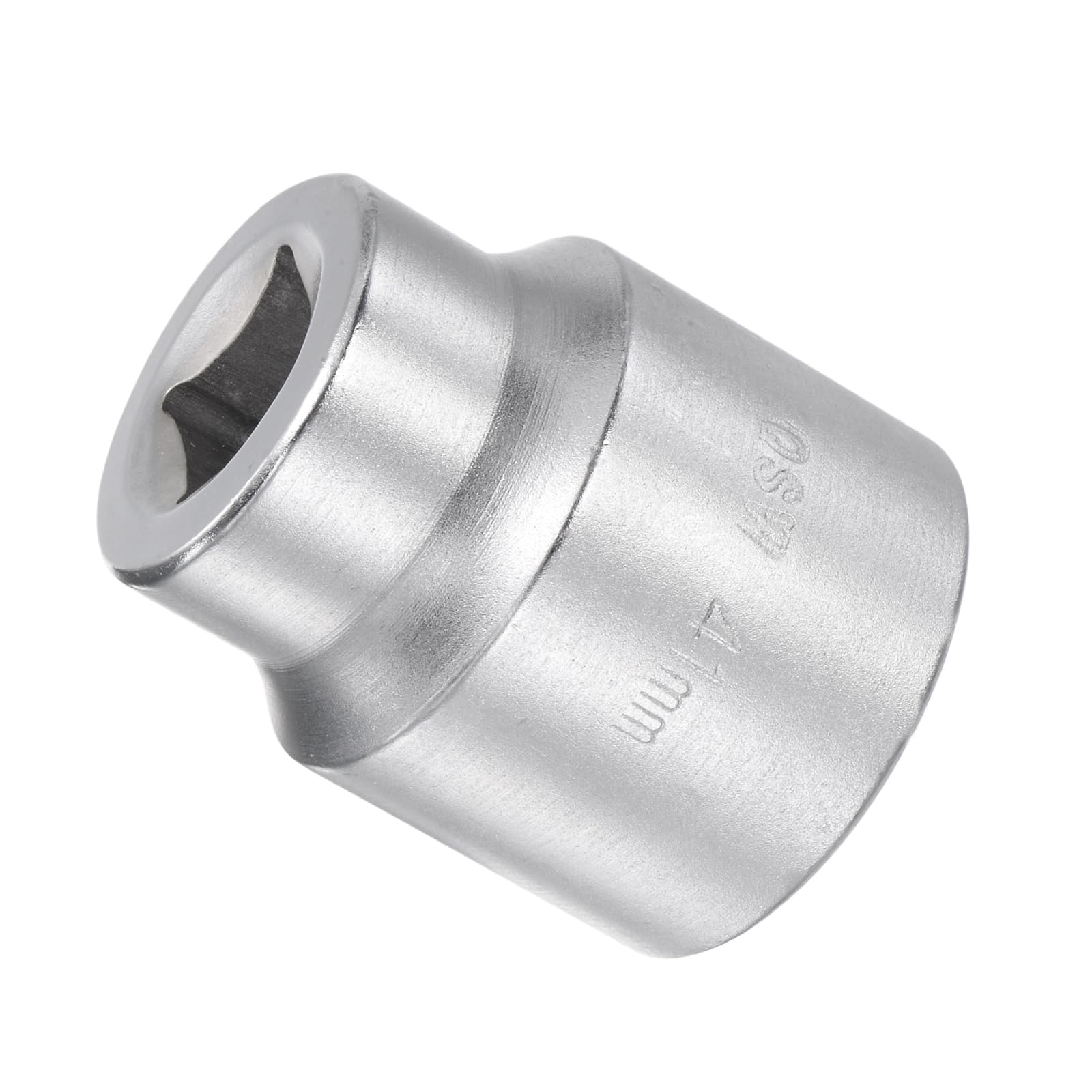 CoCud 12-Point Impact Socket, 3/4" Square Drive 41mm Socket, 45# Steel Radiused Corner Design Standard Impact Socket - (Application: for General Repairs)