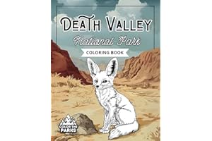 Death Valley National Park: Coloring Book (Color the Parks Coloring Books)