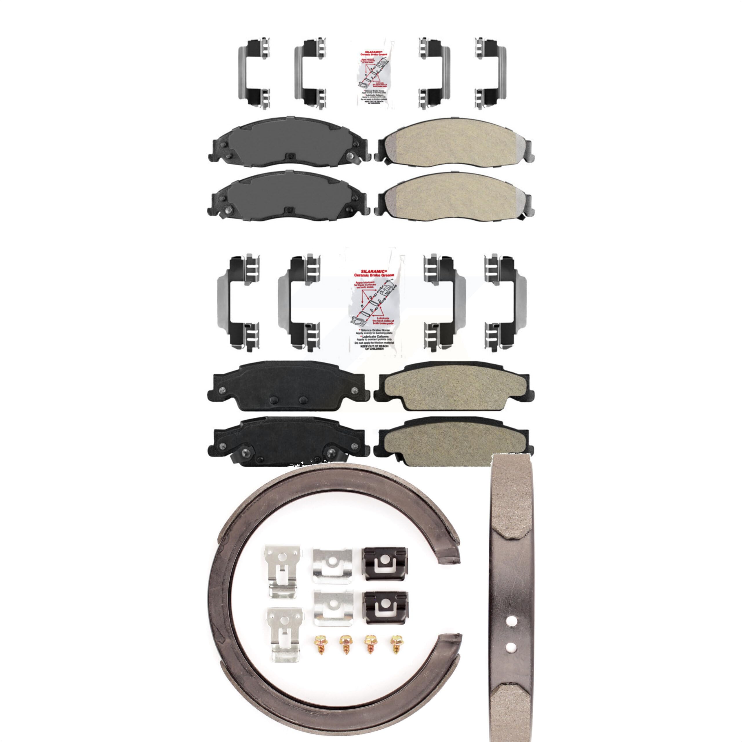 Transit Auto Front Rear Semi-Metallic Disc Brake
