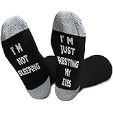 CIAEXRN Funny Socks for Women Men - Sleep