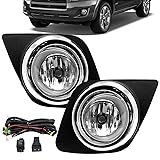 Nioboee Fog Lights Compatible With 2009-2012 RAV4