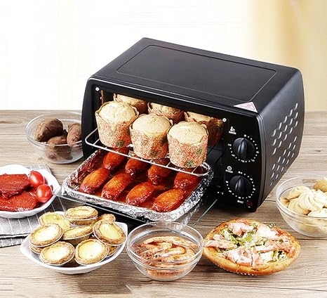 Amazon.com: dulplay horno tostador, horno eléctrico, mini ...