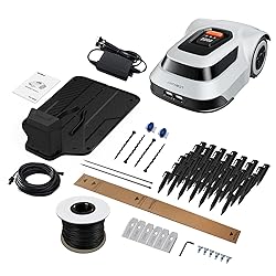 Robot Lawn Mower with Max 180m Stable Boundary Wire