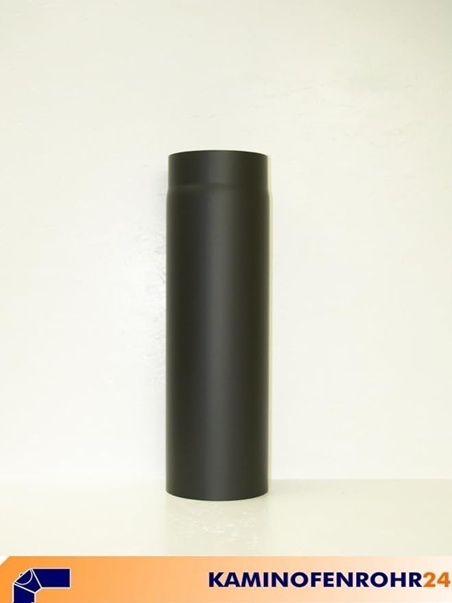 Kamino-Flam 90° Elbow Pipe Ã˜ 120mm, Hot-dip Aluminised (FAL) Steel Stove Pipe Elbow, Â Heat