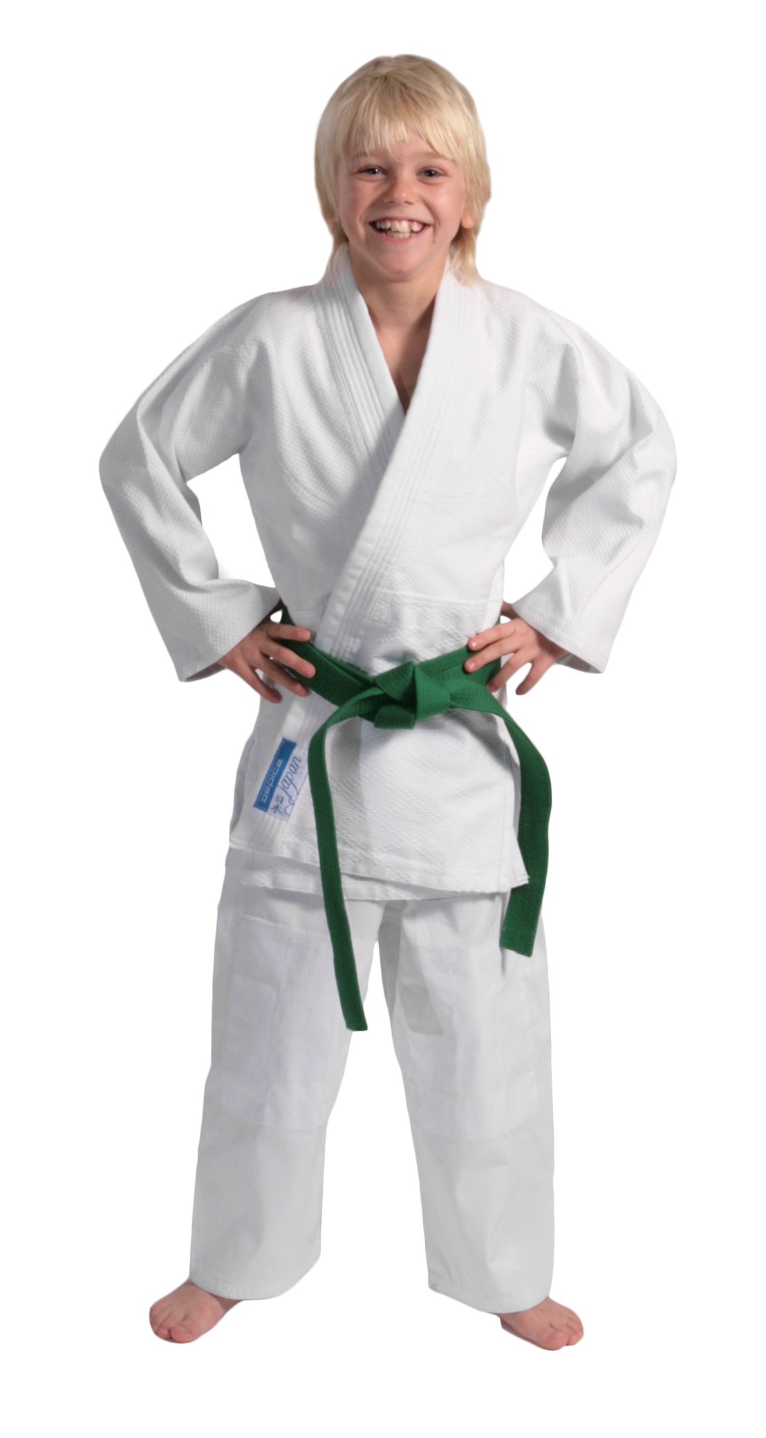 DEPICE Japan - Judo Suit - White White white Size:140 cm