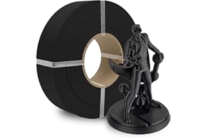 Polymaker Panchroma Refill Spool Matte Charcoal Black PLA 3D Printing Filament Refill, Compatible with All Reusable Spools and All Major FDM 3D Printers, Tangle-Free, Vibrant Colors, 1.75mm 1kg