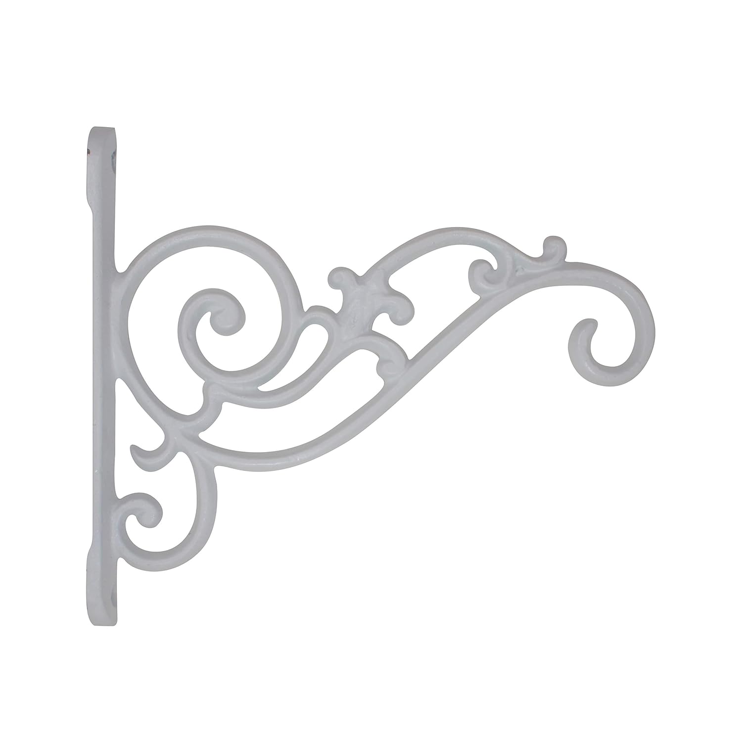 Gray Bunny Classic Victorian Wall Hook 8 Inches White For Bird