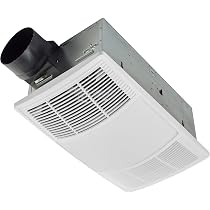 Broan-NuTone BHFLED80 PowerHeat Bathroom Exhaust Fan, Heater, and LED Light  Combination, 80 CFM - Amazon.com