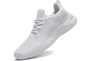 Wrezatro Men's Slip on Walking Shoes Ultra Light Breathable Non Slip Running Shoes Casual Fashion Sneakers Mesh Workout Sports