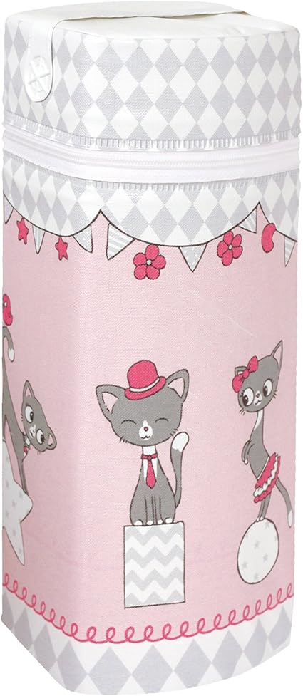 Boite Pour Bebe Biberon Lo Bouteilles Chaud Thermique Support Sac Isotherme Jumbo Chat Amazon Fr Bebes Puericulture