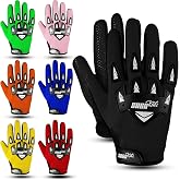 SAGA SPORTS Youth Motocross Gloves &ndash; Antislip Kids Dirt Bike Gloves | Pro-Grade Protection for Dirt Bike &amp; BMX Rider, High-Performance Motorcycle Gear for Boys &amp; Girls, Built for Future Champions