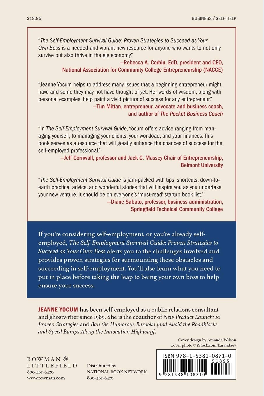 Amazon The Self Employment Survival Guide Proven Strategies To Succeed As Your Own Boss Yocum Jeanne Lesonsky Rieva Entrepreneurship