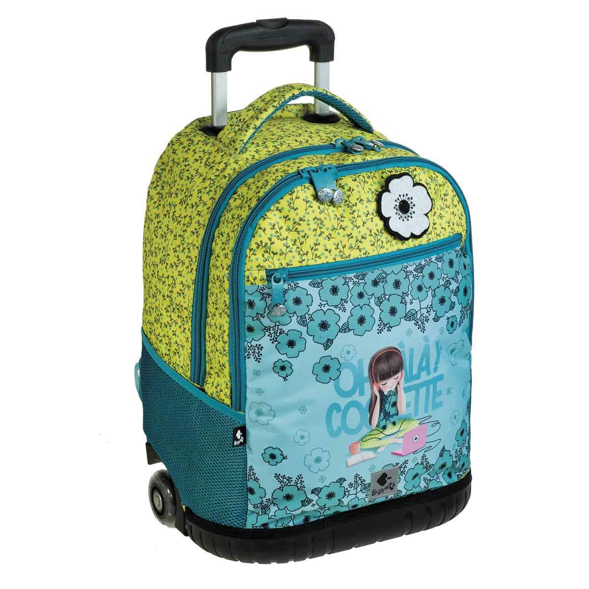 Busquets Mochila Doble Ruedas Coquette Mochilas infantiles Equipaje