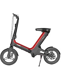 Foldable Electric Scooter With Seat | Commuter Bike For Adults | 7.8Ah Lithium Battery | 350W Brushless Motor | 23 Miles Range - 16 MPH Top Speed | Eco-Friendly | Recyclable Magnesium Alloy Body