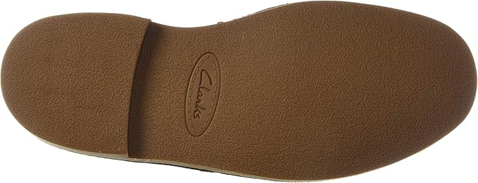 clarks men's bushacre 2 chukka boot dark brown