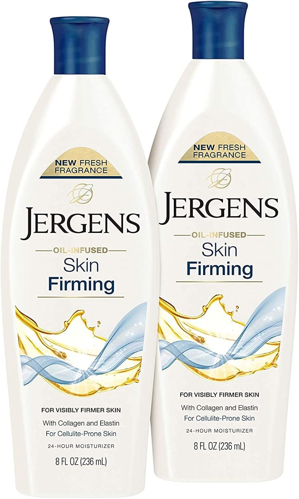 Jergens Skin Firming Lotion 8 Ounce Pack of 2 Moisturizer Body Care