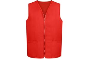 TopTie Adult Volunteer Vest Activity Event Supermarket Apron Vests