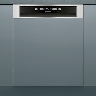 Bauknecht BBC 3C26 X Geschirrspüler teilintegrierbar, A++, 60 cm, 265 kWh/Jahr, 14 MGD, Startzeitvorwahl, Option Multizone