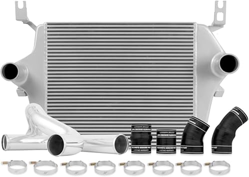 2003-2007 Black Mishimoto MMINT-F2D-03BK Ford 6.0L Powerstroke Intercooler