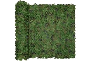 HYOUT Camo Netting Camouflage Net Bulk Roll for Hunting Blinds Ghillie Sunshade, Camping, Military Party Decoration