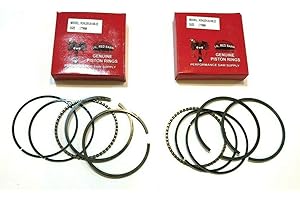Lil Red Barn Two Sets of Piston Rings Replaces Kohler 24-108-22-S, CH18-CH22, CV18-CV22 1.5mm Thick Top Ring Style A 77mm Standard Bore