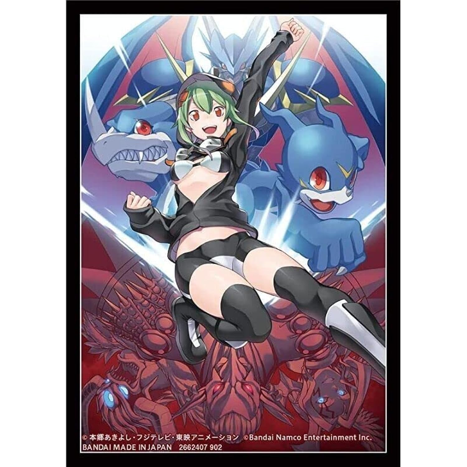 Photo 1 of BANDAI Digimon Card Game Official Sleeves 2022 Ver.2.0 Rina Shinomiya 60ct