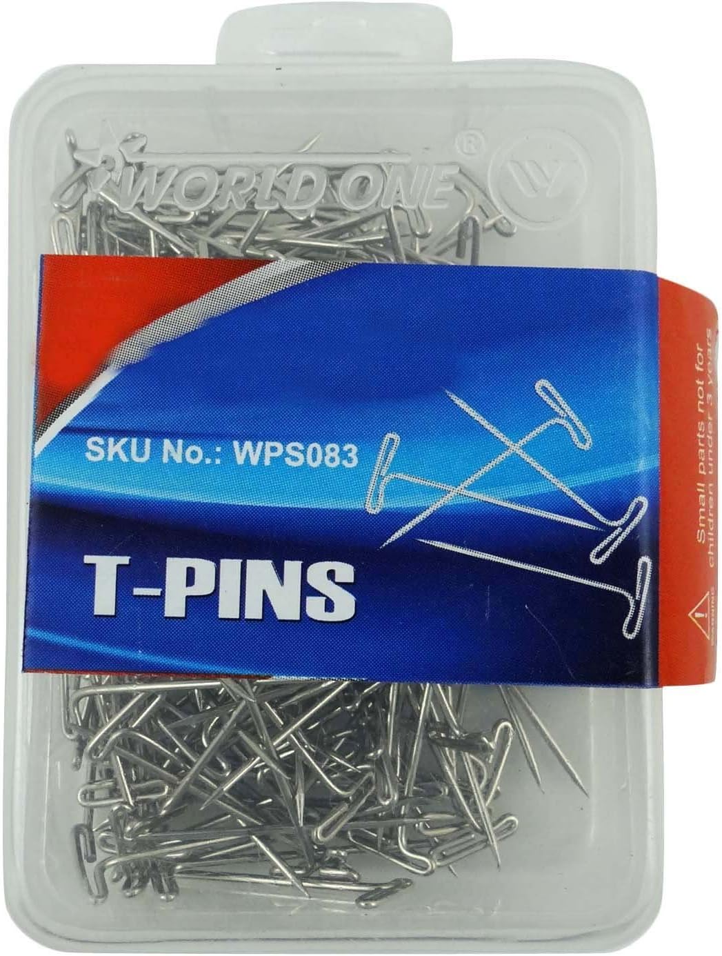 TPins Pin Tacks For Multi Uses Pins 1 Inches Silver Metal Stationery