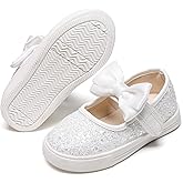 Felix & Flora Toddler/Little Kid Girls Running Shoes Glitter Sneakers Princess Fashion Casual Sports Shoes