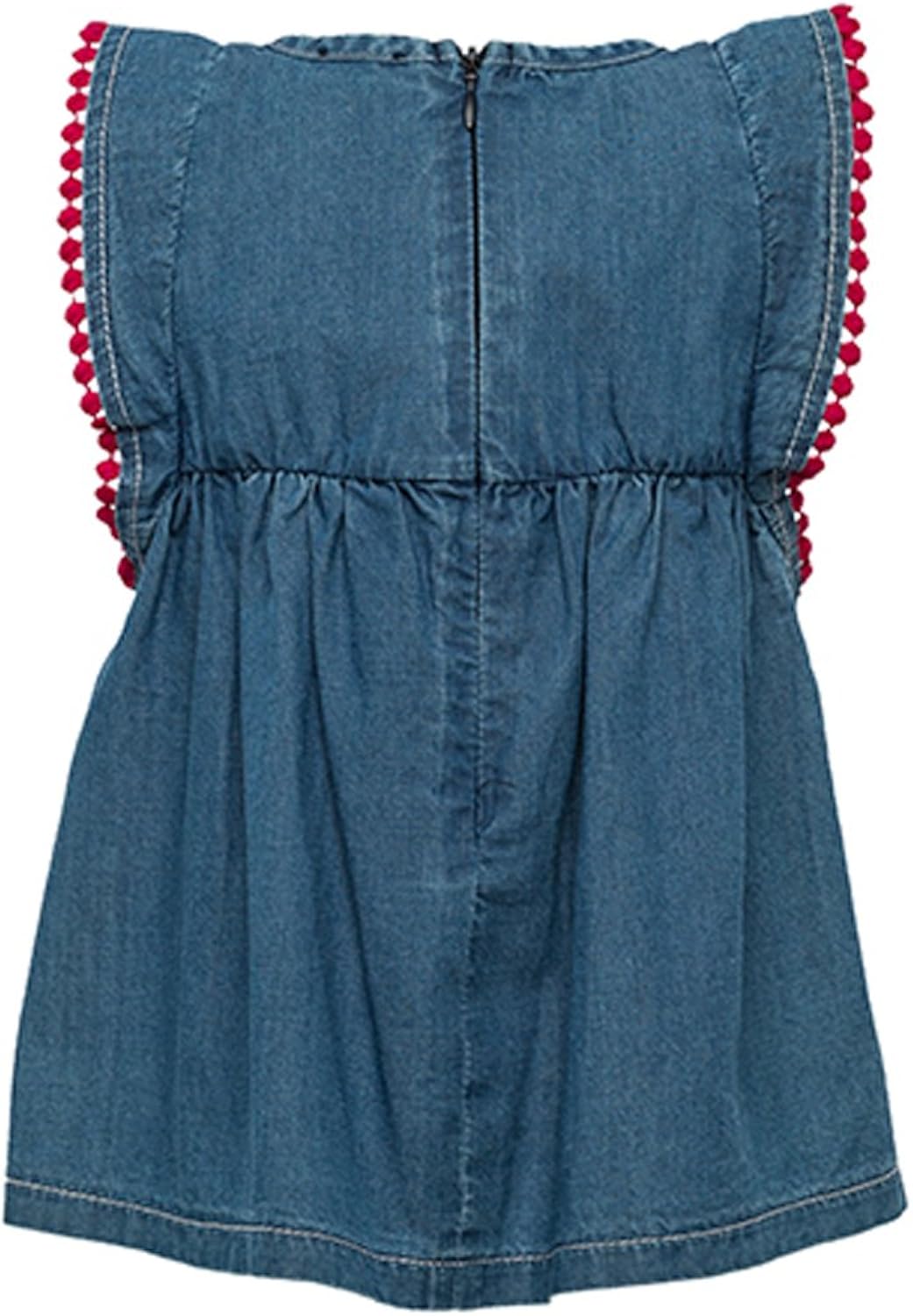 denim mexican dress