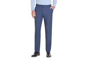 Van Heusen Mens Slim Fit Stretch Flat Front Traveler Pant